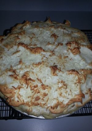 A picture of Coconut Cream Pie.