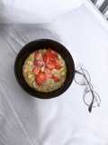 Strawberry Overnight oats vegan