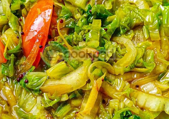 Resipi Kobis Masak Ala Mamak Oleh Leeina Qaliena Cookpad