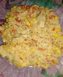 Arroz con pollo para dos😁