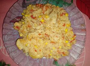 Una foto de Arroz con pollo para dos😁