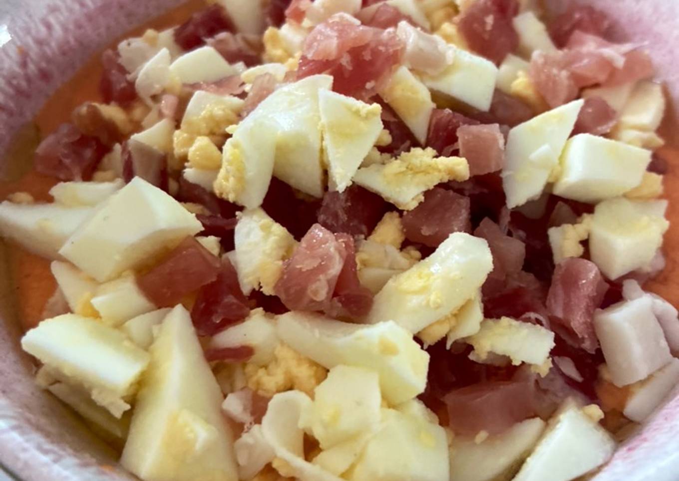 Salmorejo sin pan con Mambo (Súper saludable)