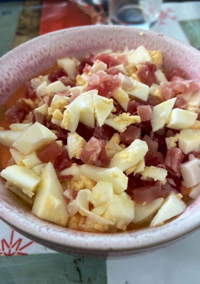 Una foto de Salmorejo sin pan con Mambo (Súper saludable) en thermomix