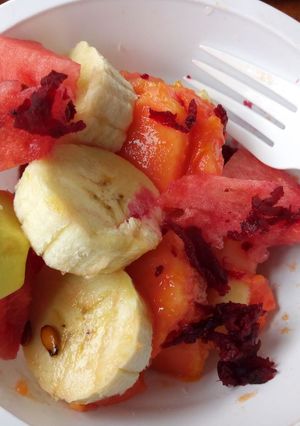A picture of Fruit salad.