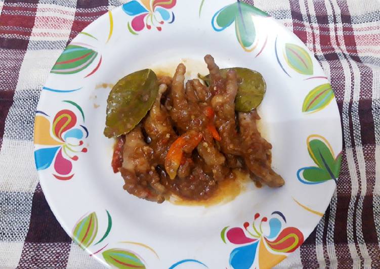 Ceker pedas manis 👩‍🍳