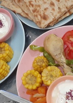 عکسی از دستور خوراک رژیمی🥴