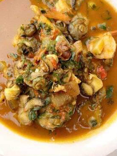 A picture of Simple native soup.