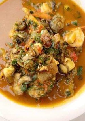 A picture of Simple native soup.