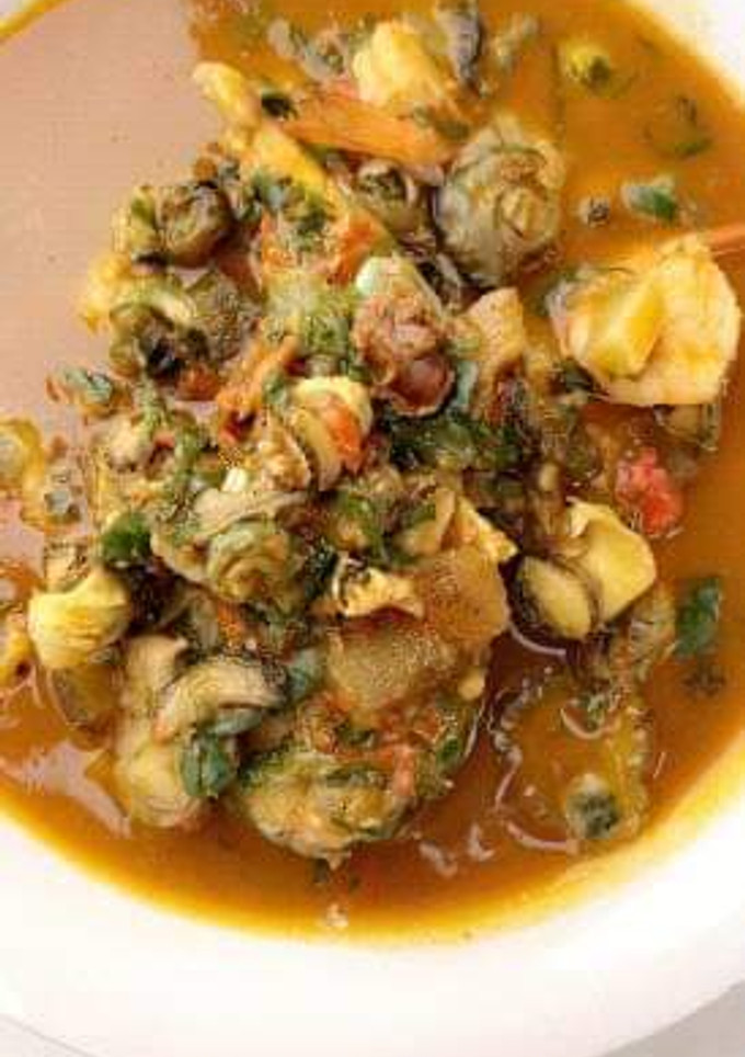 A picture of Simple native soup.