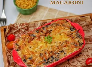 Foto resep Baked Macaroni Marinara Sauce & Bechamel - Saus Tomat