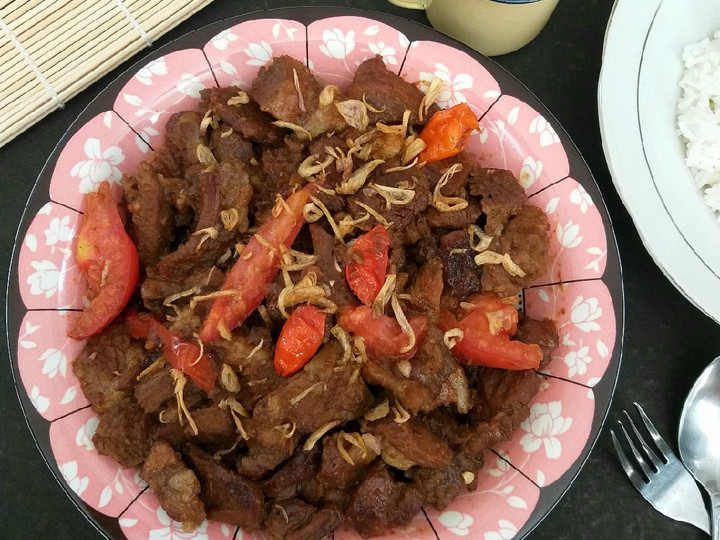 Resep Krengsengan daging kambing Anti Gagal