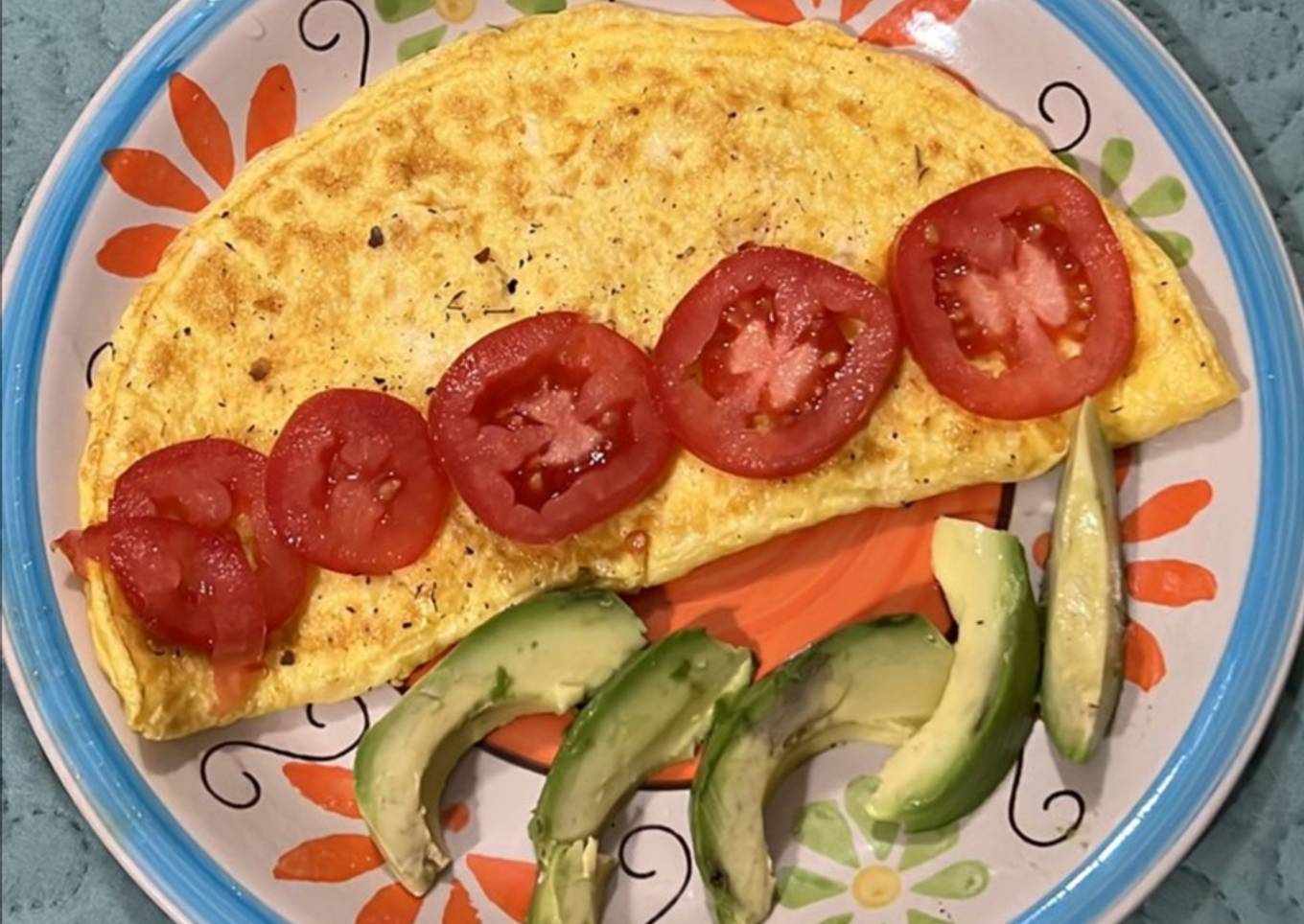 Omelette de vegetales 🥕🥑🥬