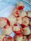 Chicken roll samosa