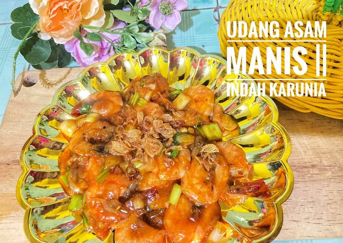 Resep Udang Asam Manis Oleh Indah Karunia Cookpad