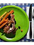 Verduras Salteadas, para acompañar un lomo de cerdo mechado