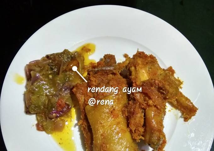 Rendang Ayam Sambal Padang