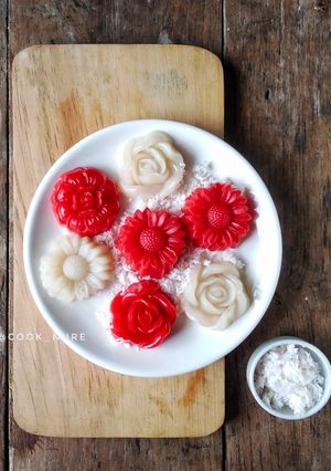 Foto resep Kue Kaswi Merah Putih