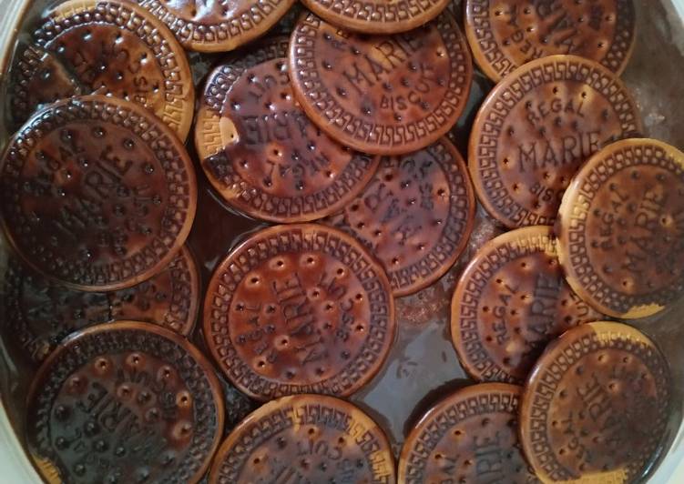 Langkah Mudah untuk Menyiapkan Pudding Regal Coklat Ganache Anti Gagal