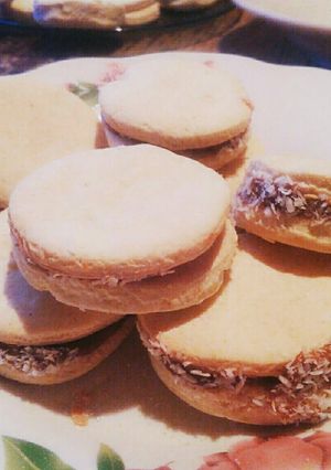 Una foto de Alfajores de maizena