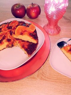 Una foto de Bizcocho de manzana 🍎