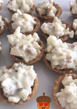 Una foto de Dip de pera con queso azul y almendras (Pasabocas)