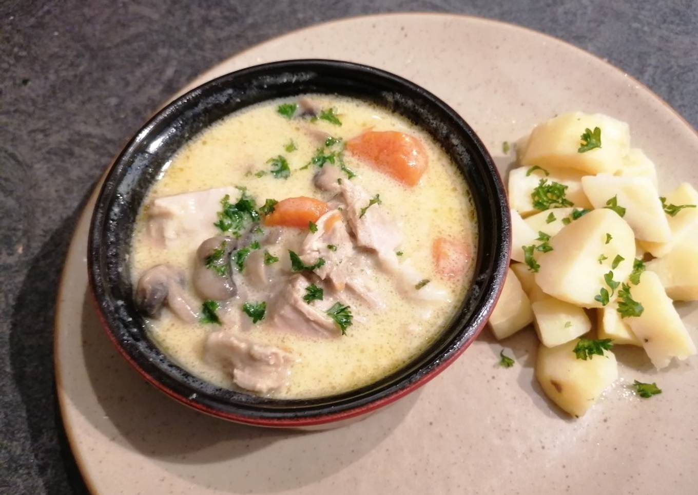 Blanquette de veau à l'ancienne