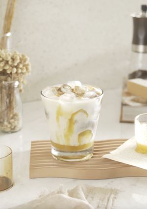 Foto resep Caramel Oat Latte