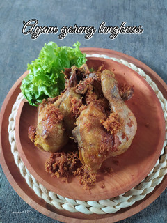 Foto resep Ayam goreng lengkuas bumbu racik
