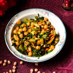 A picture of Thai Chickpea Salad.