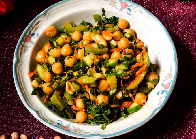 Recipe of Favorite Thai Chickpea Salad - Easy Dinner Recipes for Family