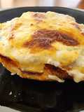 Pastel de arroz y pescado