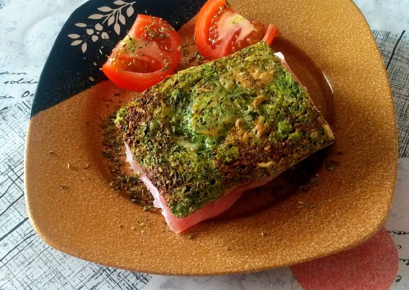 Sándwich de brócoli