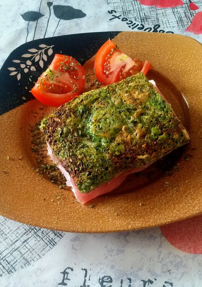 Una foto de Sándwich de brócoli