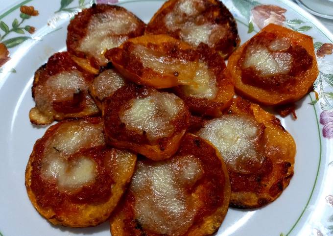 Passi a Fai  Fatto in casa super veloce Pizzette di zucca