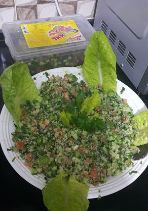 صورة لوصفة تبولة