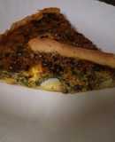 Tarta de verduras con masa casera