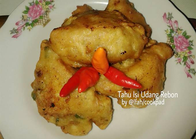 Resep Tahu Isi Udang Rebon Pedas Gurih Oleh Dish By Ifah Cookpad