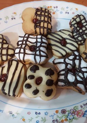 عکسی از دستور شیرینی مارمالادی😋🍩🍪