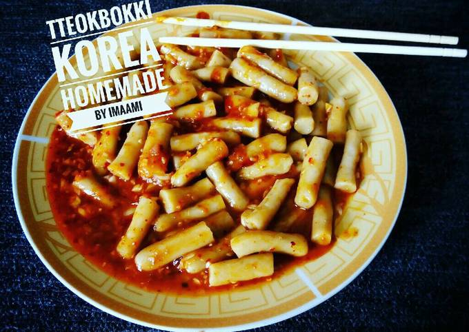 Langkah Mudah untuk Menyiapkan Tteokbokki Korea Homemade (PR_OlahanTepungBeras), Enak Banget
