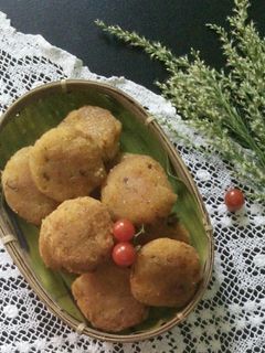 Foto resep Perkedel singkong ebi