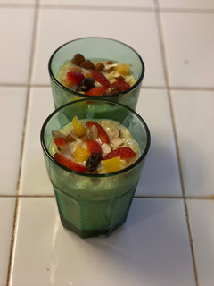 A picture of Shavige custard.