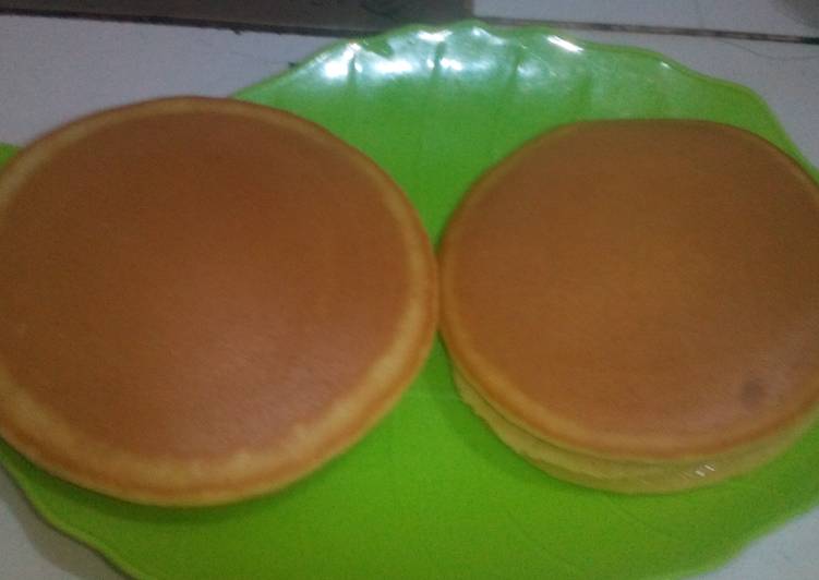 Cara Gampang Membuat Dorayaki teflon Anti Gagal