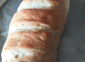 Una foto de Pan casero (con aceite y harina 0000)