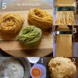 Homemade Noodle (Mie Wortel & Mie Bayam)