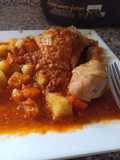 Muslos de pollo en salsa de cerveza Mambo