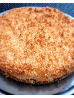 Una foto de Tarta de coco y dulce de leche 🥥