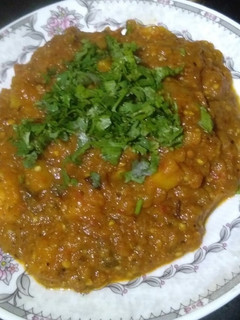 आलू बैगन की सब्जी रेसिपी मुख्य फोटो