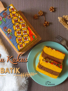 Foto resep 34).Bolu Kukus Batik