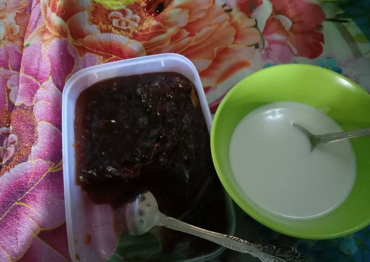 Bubur sagu kampung