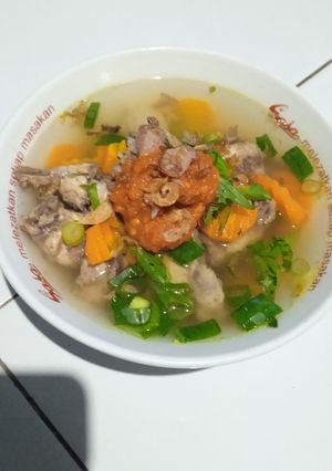 Foto resep Sup ayam favorit keluarga